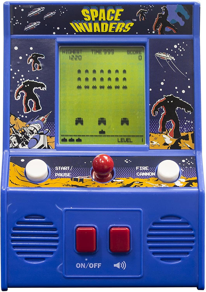 Arcade Classics - Space Invaders Retro Mini Arcade Game - Yachew