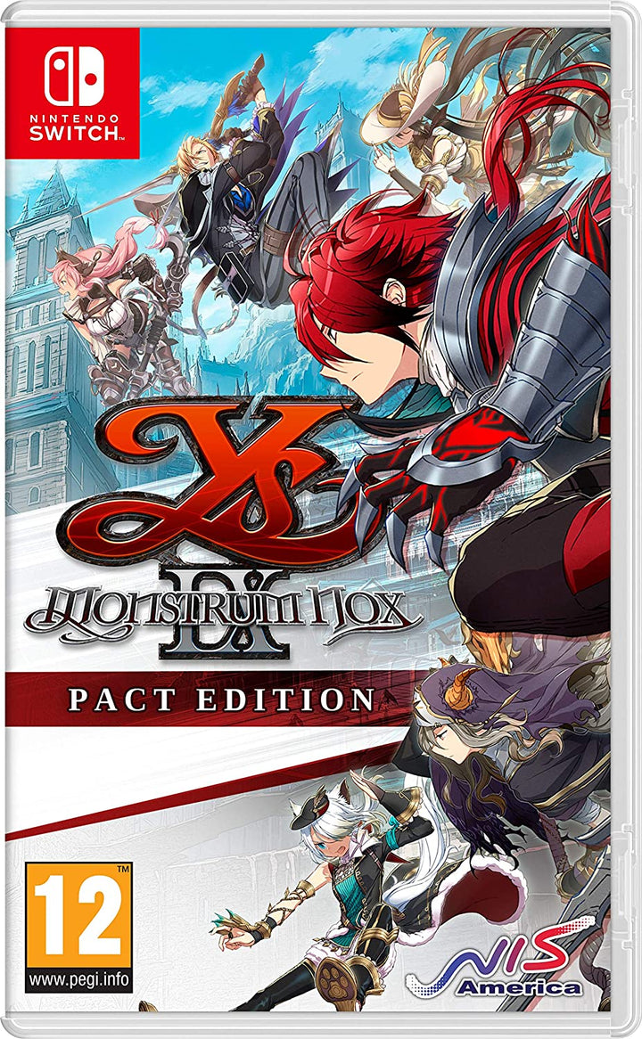 Ys Ix : Monstrum Nox Pact Edition - Nintendo Switch