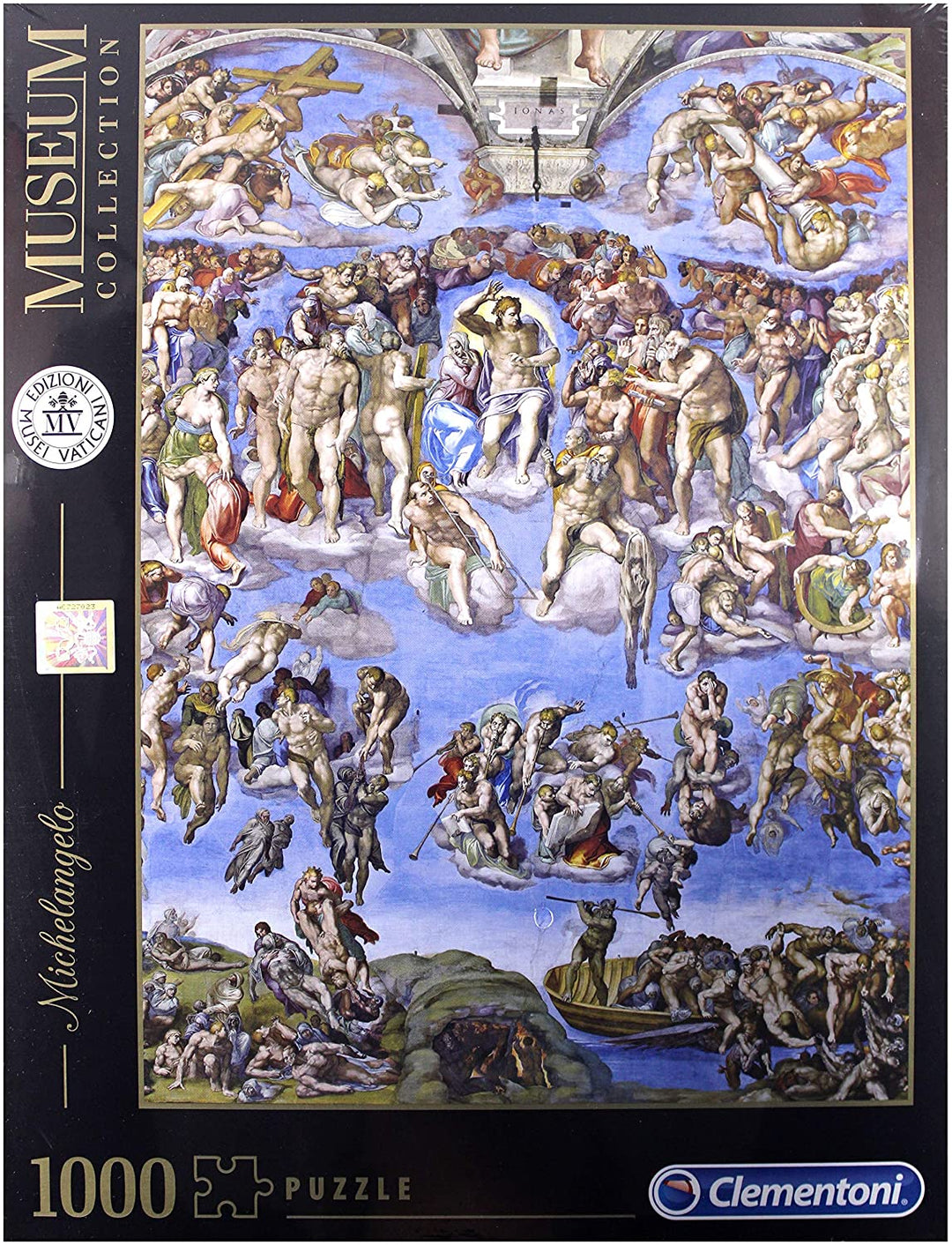 Clementoni - 39497 - Casse-tête Vatican Michelangelo Justice Universelle-1000 Pièces