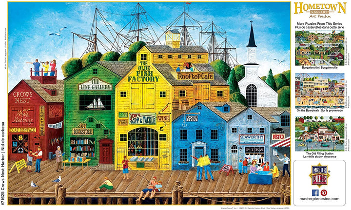 1000 Piece Jigsaw Puzzle for Adult, Family, Or Kids - Ladium Bay by Masterpieces