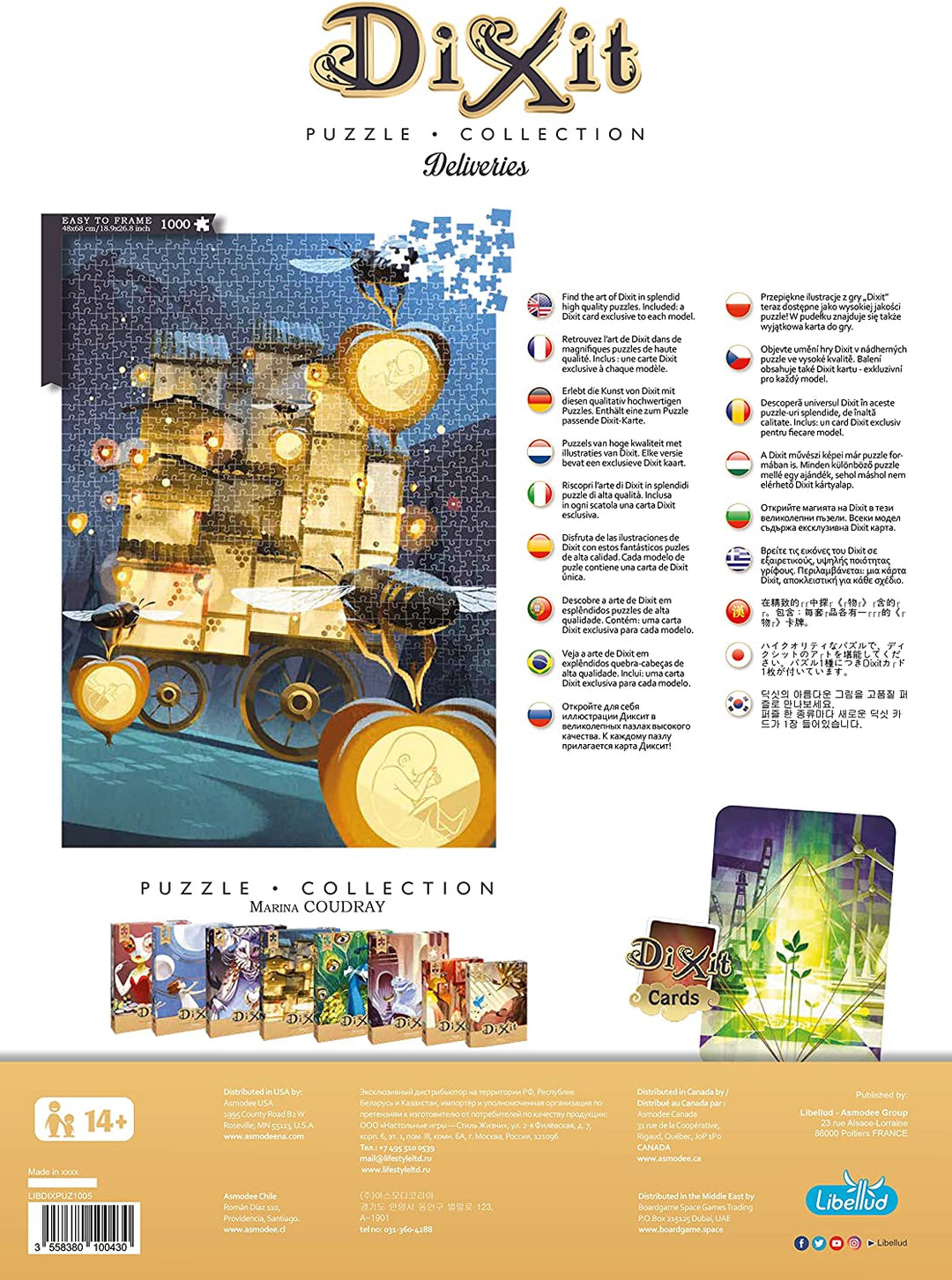 Dixit 1000p Puzzle - Deliveries