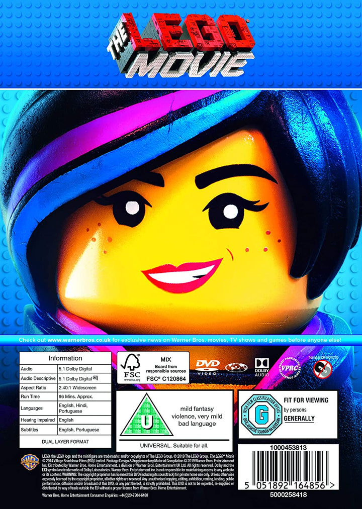 The LEGO Movie - Family/Comedy [DVD]