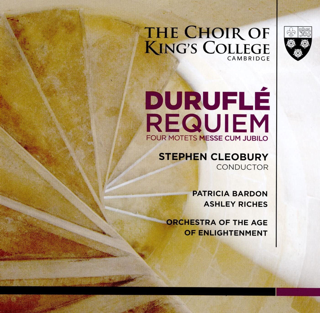 Durufle: Requiem, Messe Cum Jubilo, Four Motets - The Choir of King's College Cambridge [Audio CD]