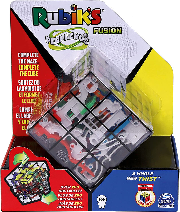 Rubik’s Perplexus Fusion 3 x 3, Challenging Puzzle Maze Skill Game, for Adults a