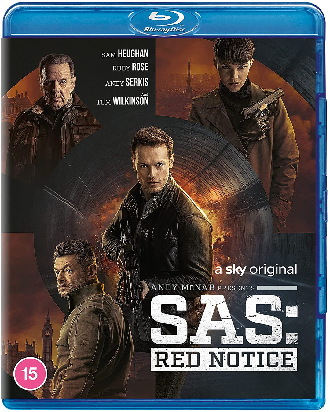 SAS: RED NOTICE [2021] [Region Free] - Action [Blu-ray]