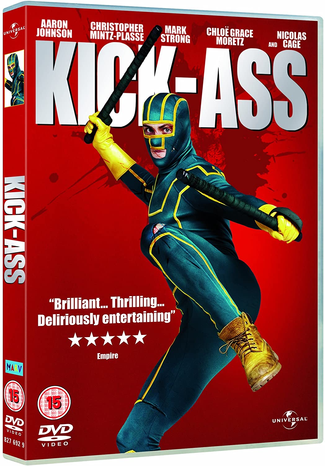Kick-Ass [2010] - Action/Comedy [DVD]