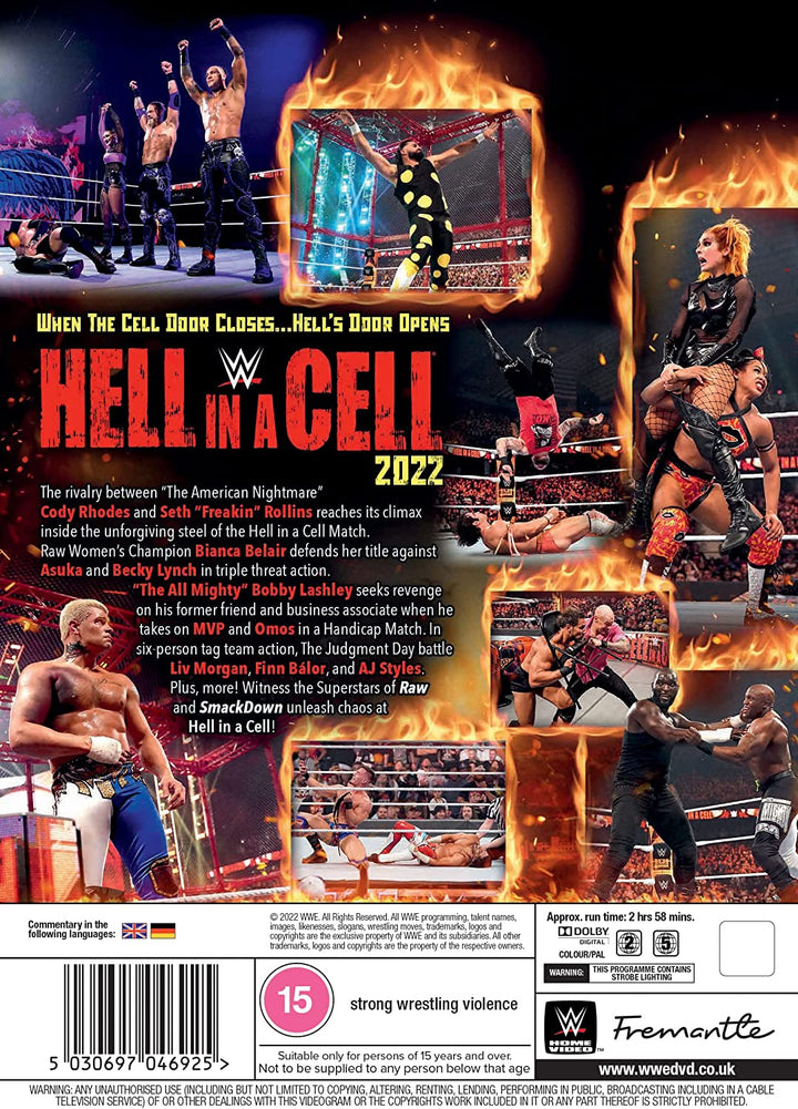 WWE: Hell In A Cell 2022 [DVD]