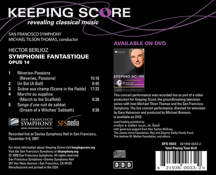 Berlioz: Symphonie Fantastique [Audio CD]
