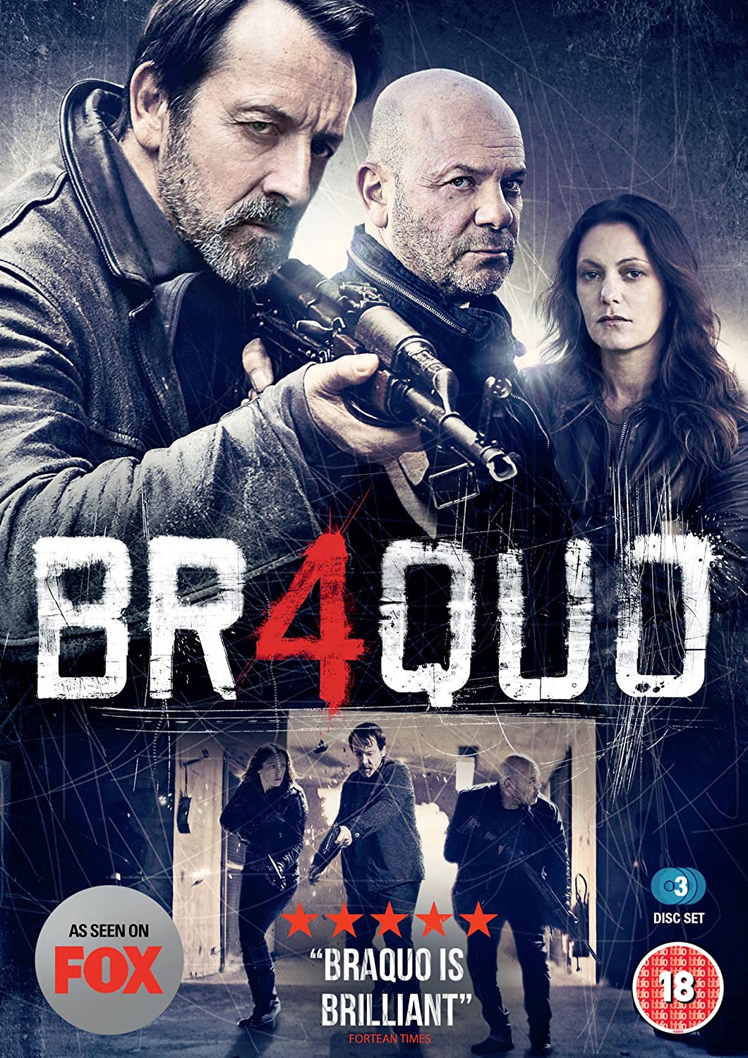 Braquo: The Complete Season Four -Action fiction [DVD]