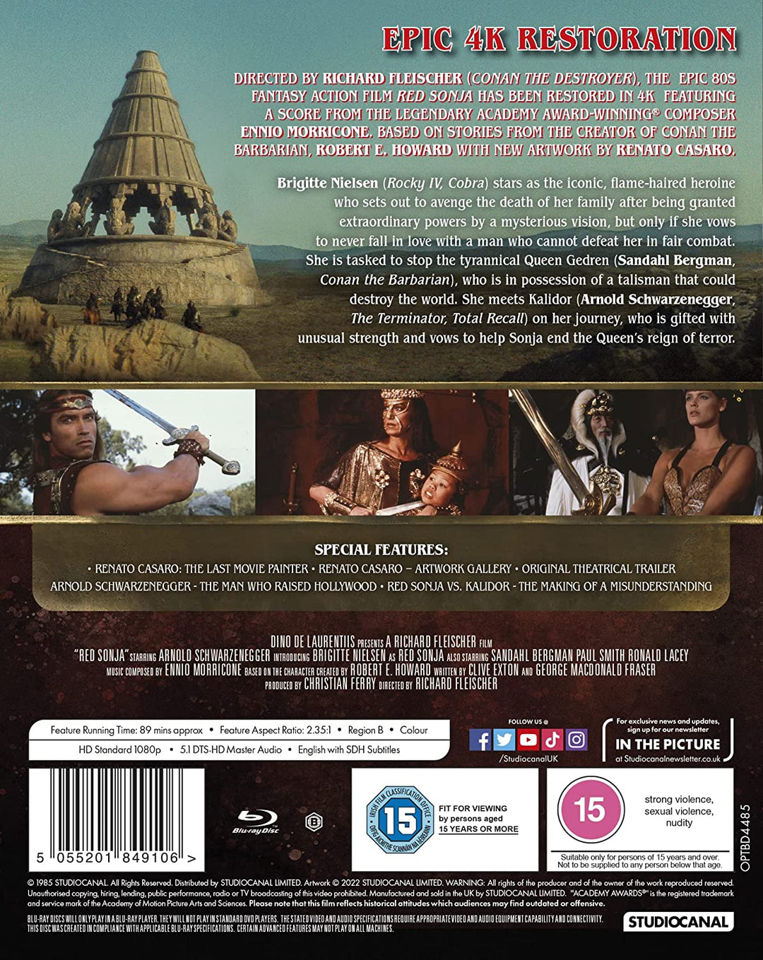 Red Sonja - Fantasy [Blu-ray]