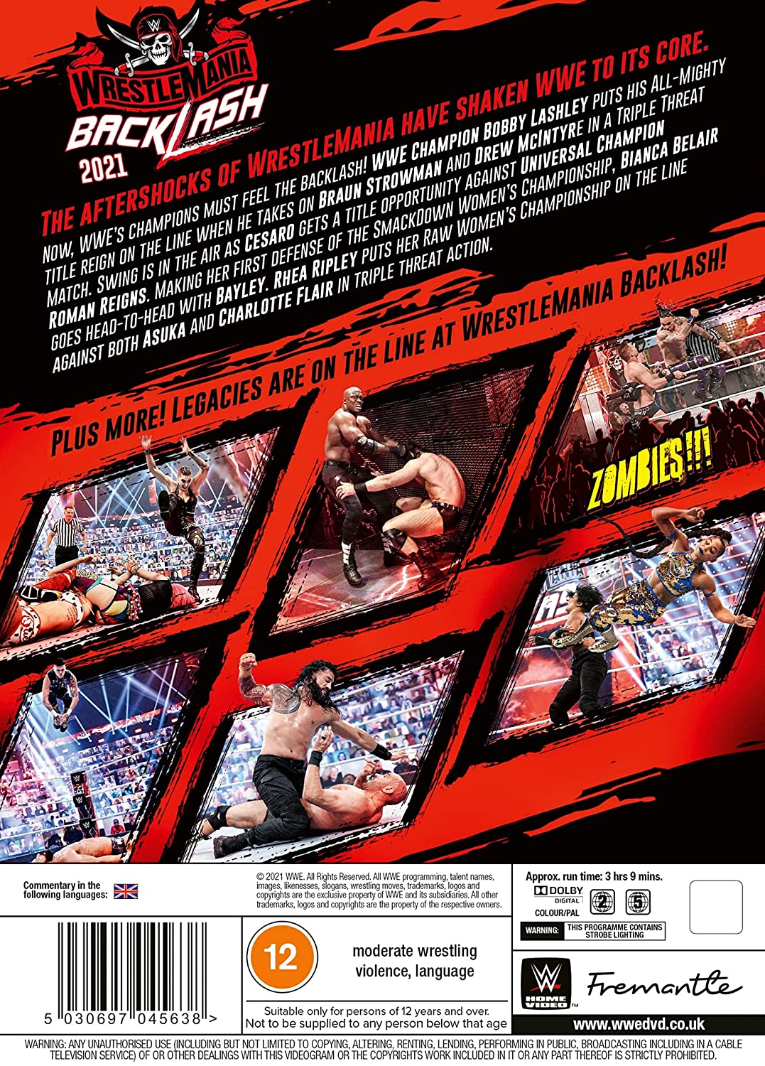 WWE: WrestleMania Backlash 2021 - [DVD]