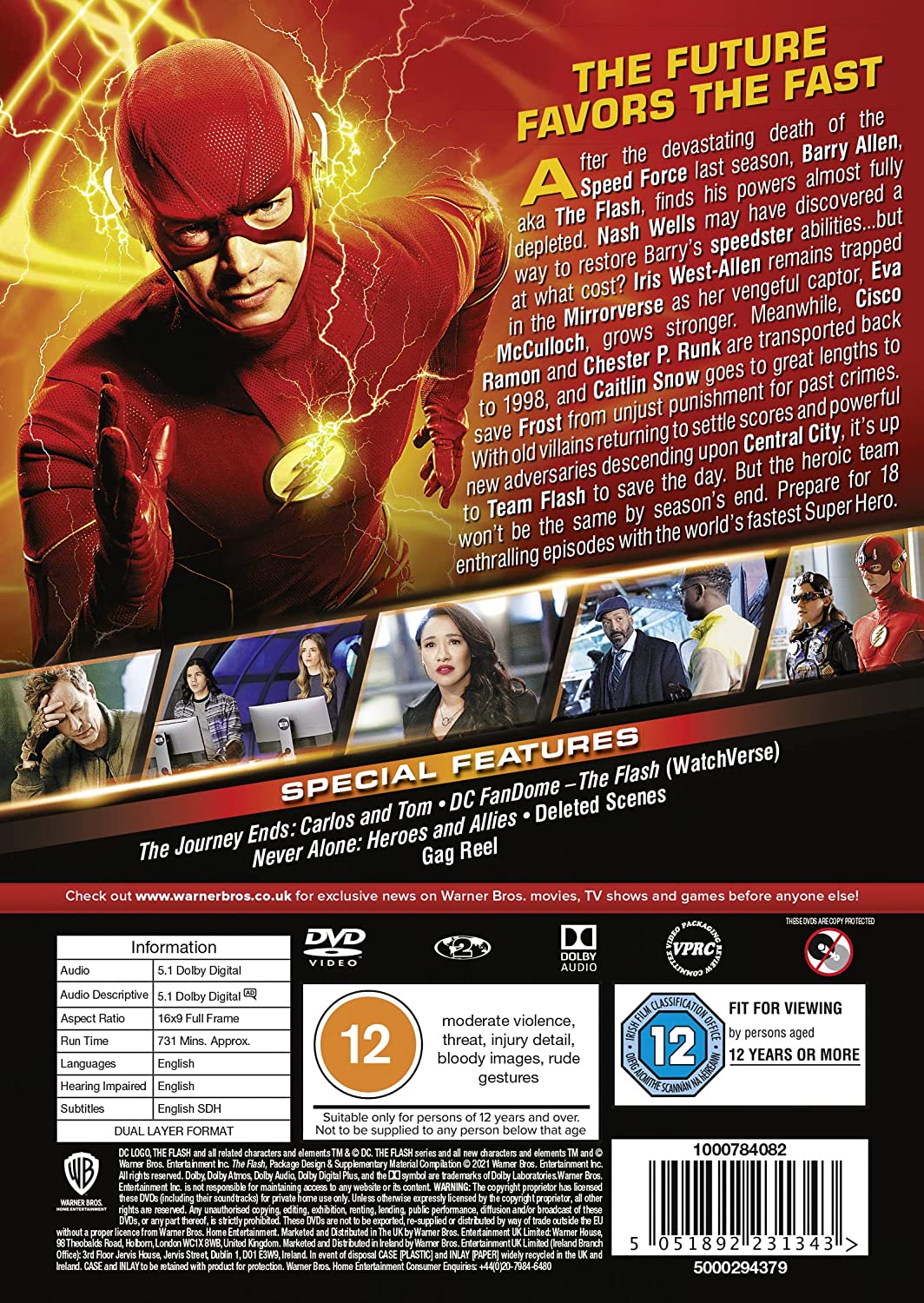 The Flash: The Complete Seventh Season [2021] - Drama [DVD]