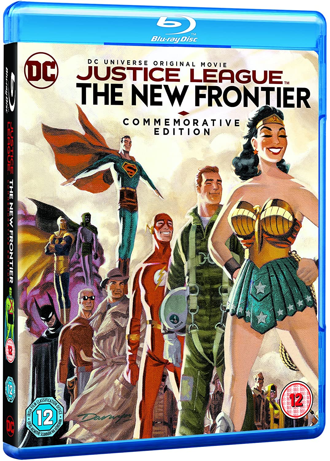 Justice League: The New Frontier [2008] [2017] [Region A & B & C] - Action/Superhero [Blu-ray]