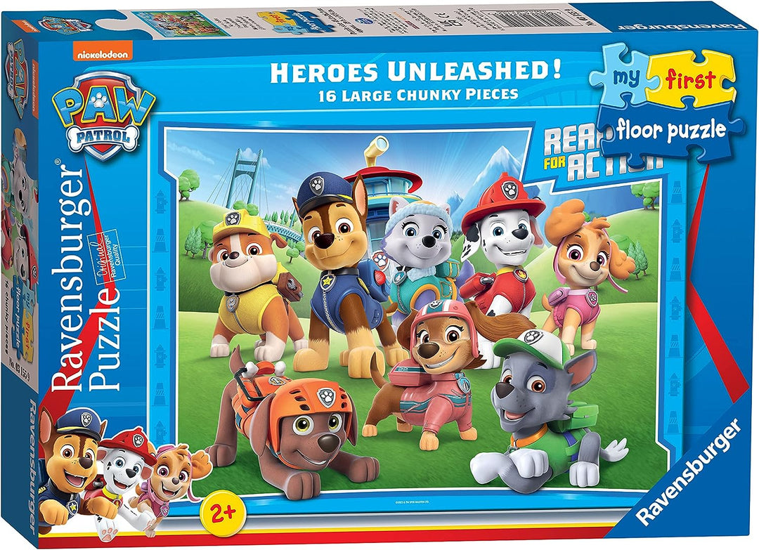 Ravensburger Paw Patrol Toys - My First Floor Jigsaw Puzzle for Kids