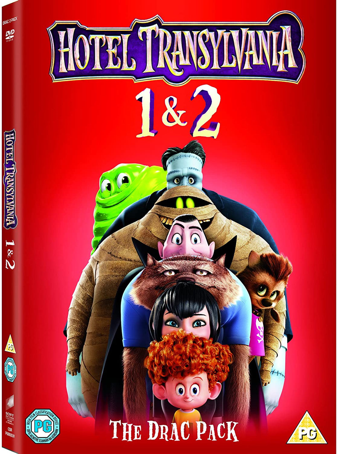 Hotel Transylvania 1&2 - Family/Comedy [DVD]