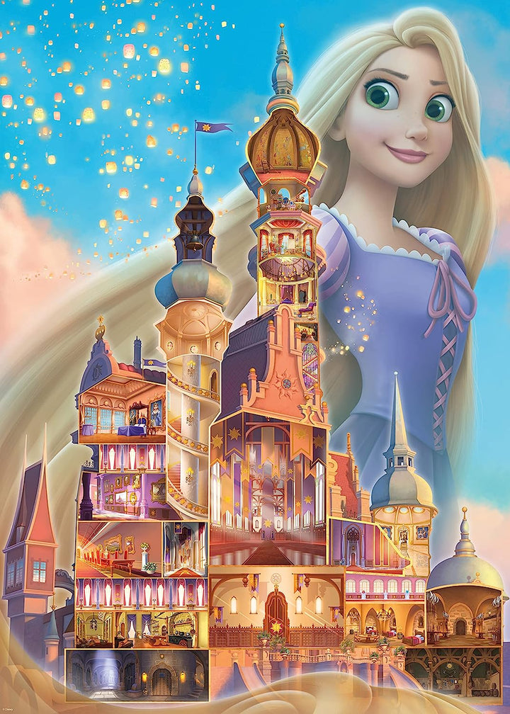 Ravensburger 17336 Disney Castles Rapunzel 1000 Piece Jigsaw Puzzles for Adults and Kidss
