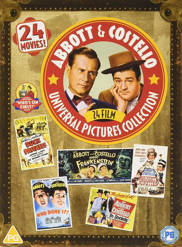 Abbott Costello The Collection Comedy DVD Yachew