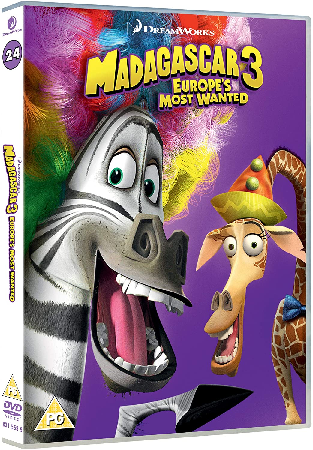 Madagascar 3: Europe's Most Wanted (2018 Artwork Refresh) - Animation [DVD]