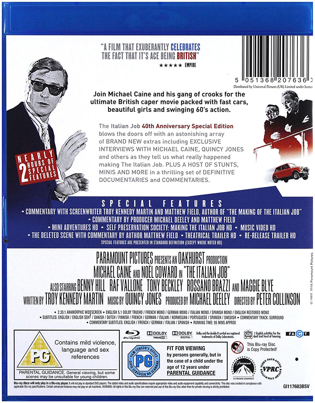 The Italian Job [1969] [Blu-ray]