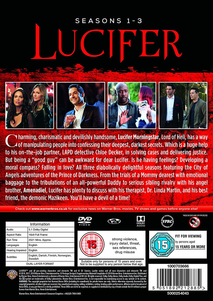 Lucifer - Season 1-3 - Mystery [DVD]