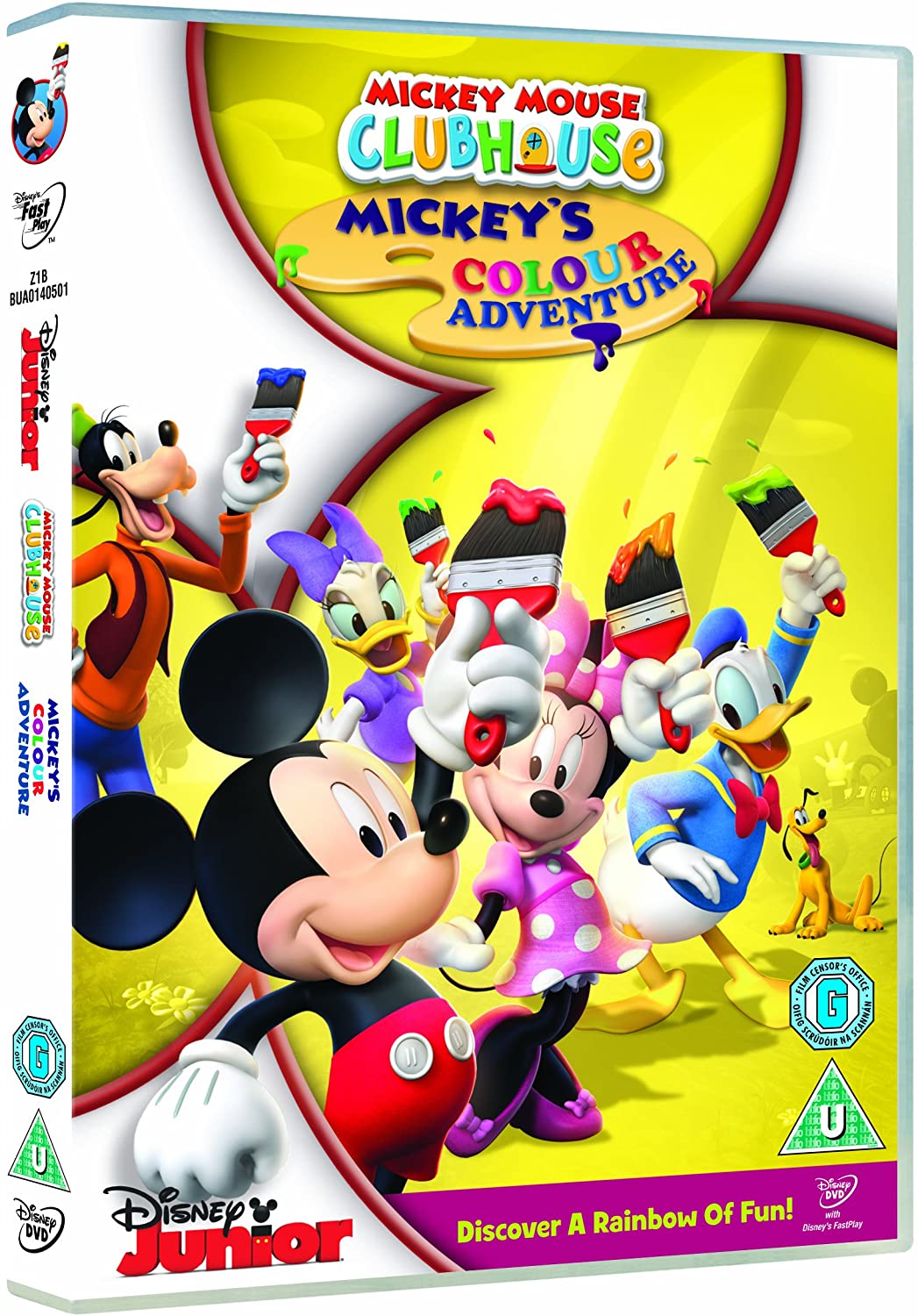 Mickey Mouse Clubhouse: Mickey's Colour Adventure [DVD]