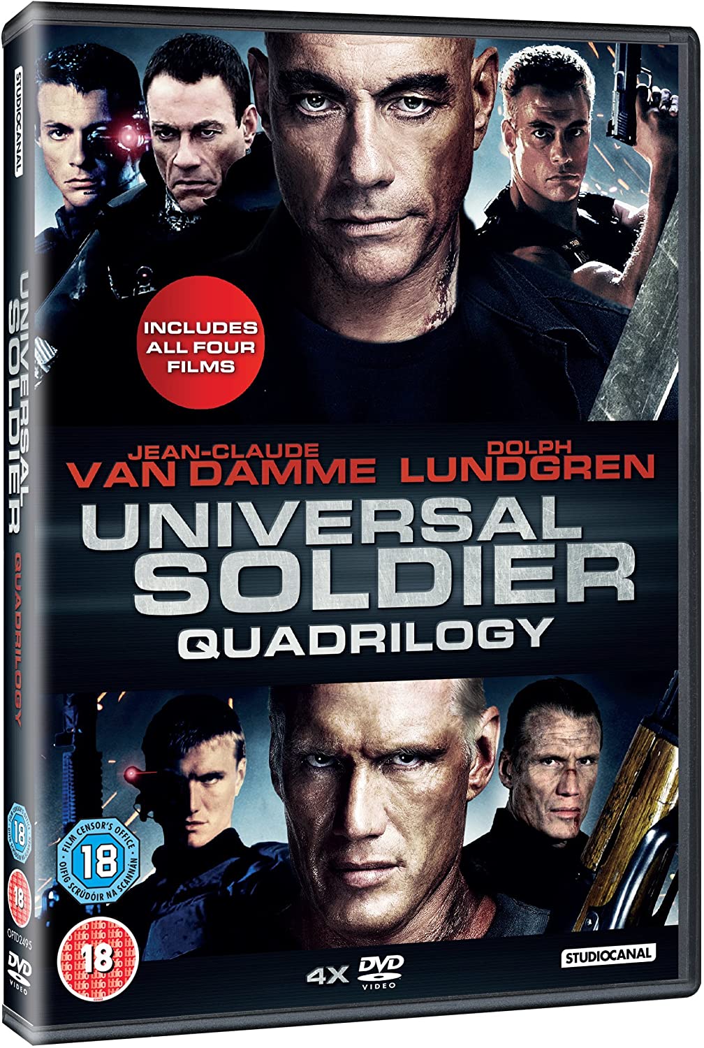 Universal Soldier Quadrilogy [1992] - Action/Sci-fi [DVD]
