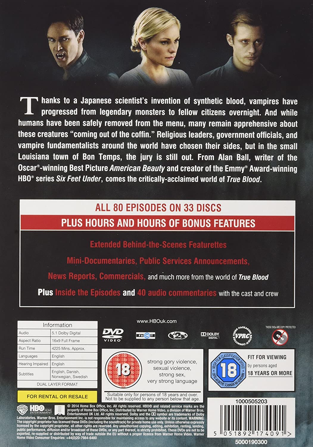 True Blood - Complete Season 1-7 - [DVD]