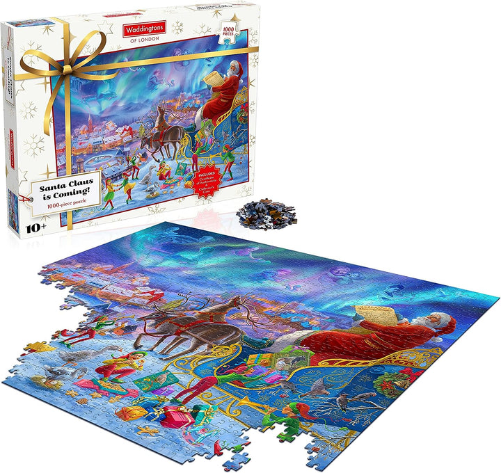 Waddingtons WM01768-ML1-6 Christmas 2021 1000 Piece Jigsaw Puzzle Game