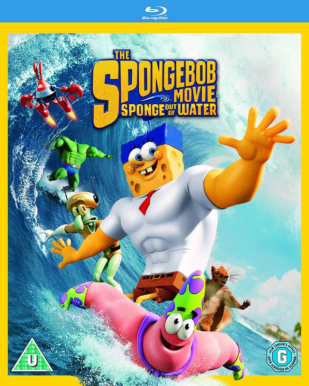 The Spongebob Movie: Sponge Out of Water [Region Free] - Family/Comedy [DVD]
