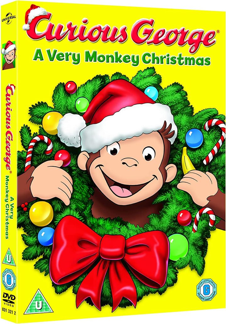 Curious George: A Very Monkey Christmas [Animation] (Includes Christmas Decoration) [DVD]