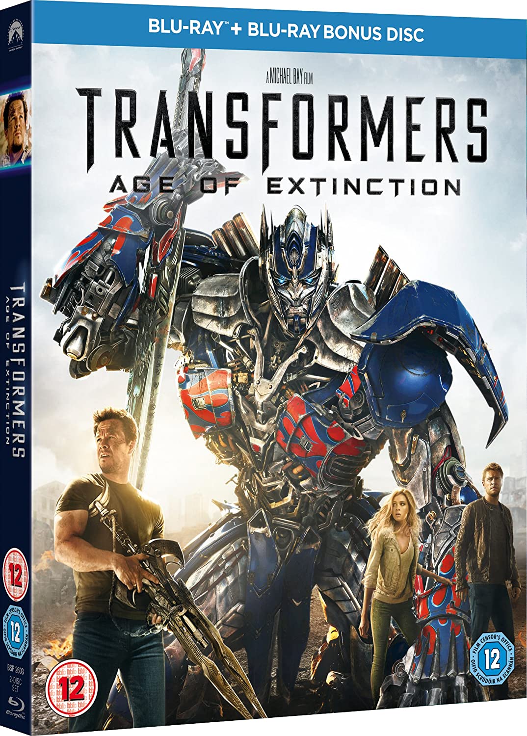 Transformers: Age of Extinction [Blu-ray + Disque bonus] [Région gratuite]