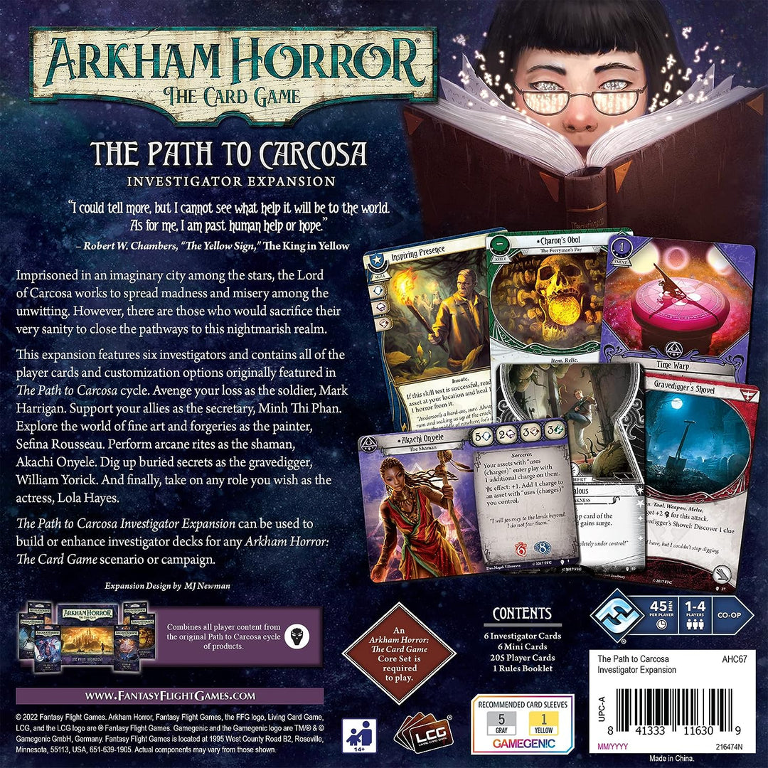 Arkham Horror: The Card Game - The Path to Carcosa: Investigator Expansion