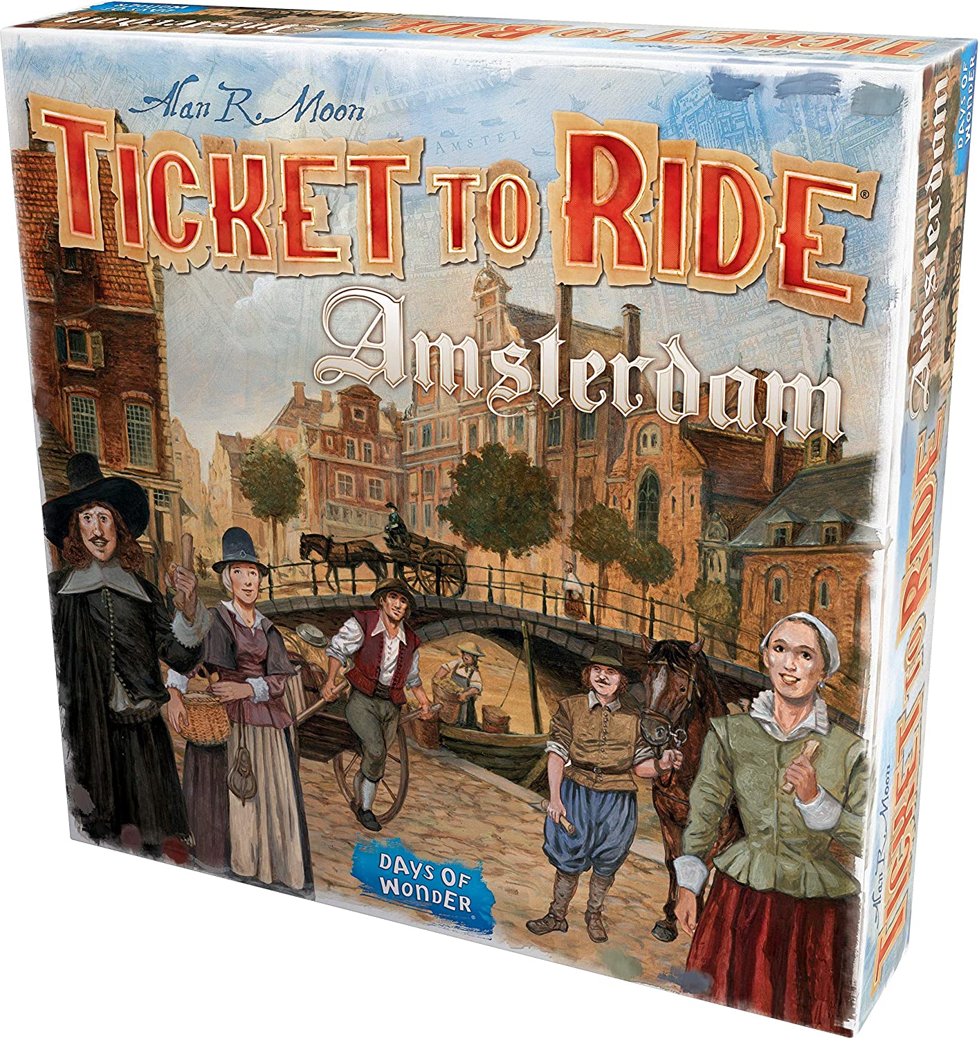 Days of Wonder Ticket to Ride Amsterdam Board Game 5