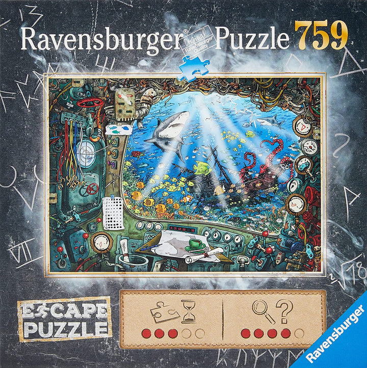 Ravensburger 19959 Escape Puzzle Submarine 759pc