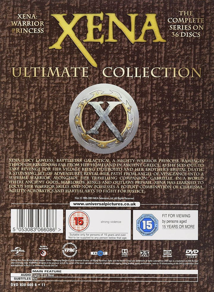 Xena: Warrior Princess: Complete - Series 1-6 - Adventure [DVD]