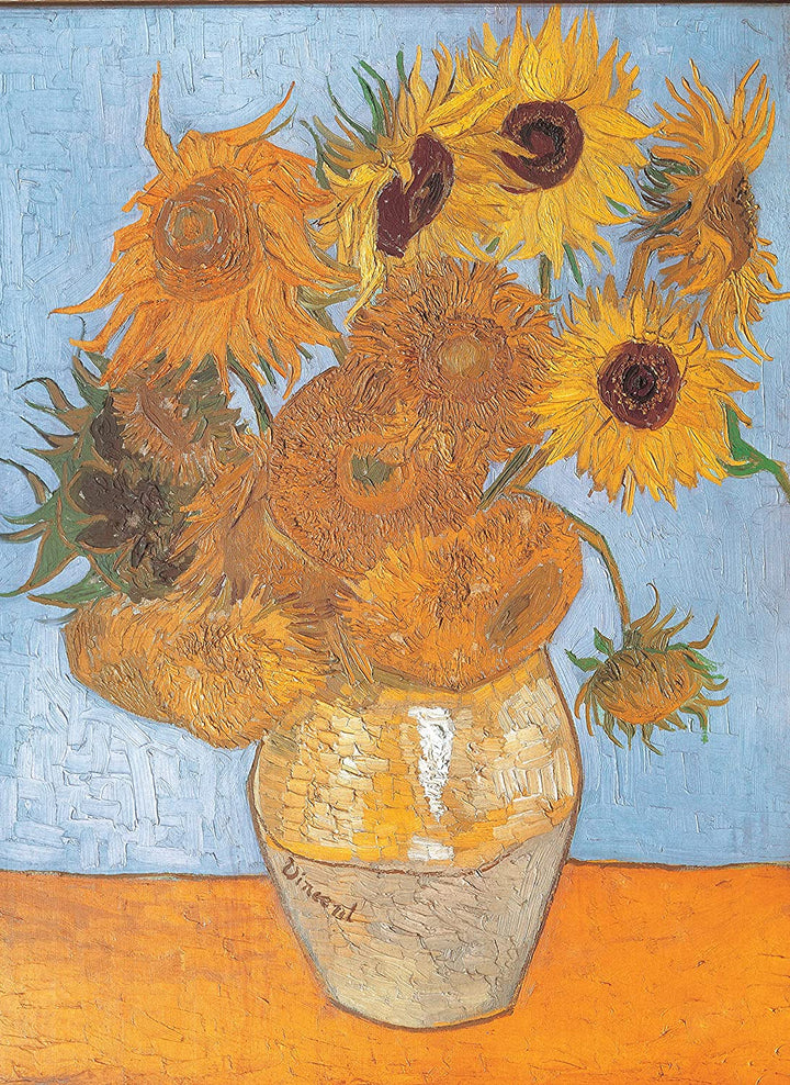 Clementoni 31438 Museum Collection puzzle for adults and children Van Gogh Sunflowers 1000 Pieces