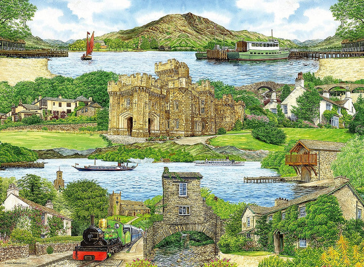 Ravensburger Escape To The Lake District 500 Piece Jigsaw Puzzle for Adults & Kids