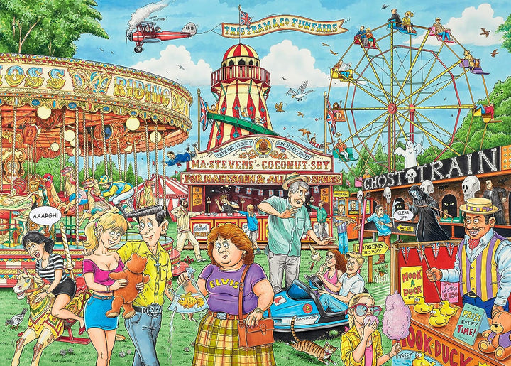 Ravensburger Best of British No.21 The Fairground 1000 Piece Jigsaw Puzzle for Adults and Kids