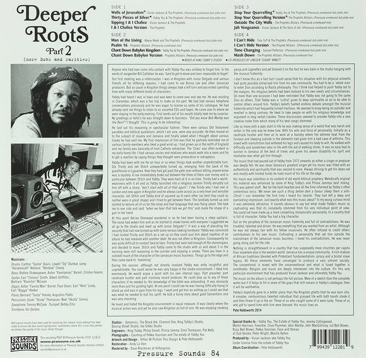 Yabby You - Deeper Roots Part 2 [VINYL]