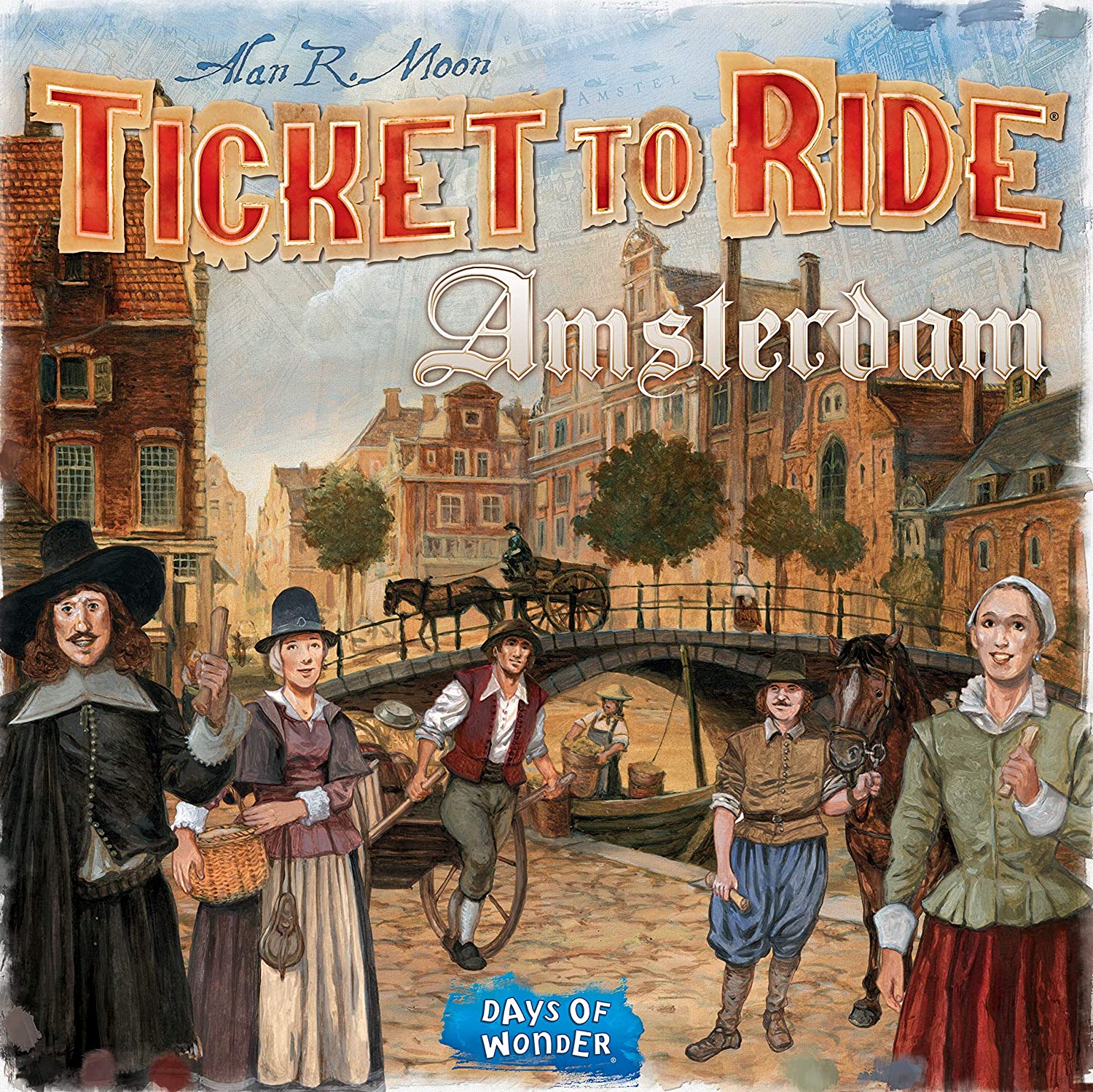 Days of Wonder Ticket to Ride Amsterdam Board Game 3