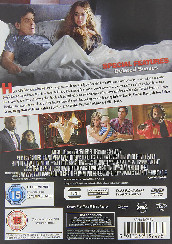 Scary Movie 5 - Horror/Comedy [DVD]