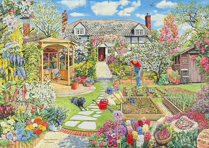 Ravensburger Gardening World Spring 1000 Piece Jigsaw Puzzles for Adults and Kids Age 12 Years Up