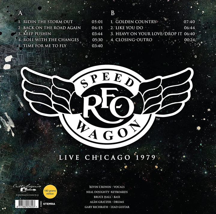 REO Speedwagon  - REO Speedwagon - Live Chicago 1979 LP [Vinyl]