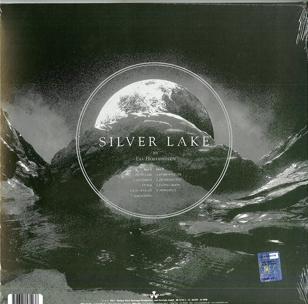 Silver Lake by Esa Holopainen (white+black marbled in [Vinyl]