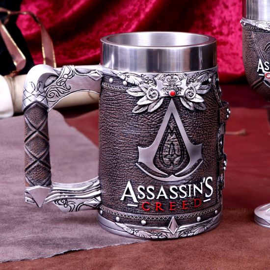 Officially Licensed Assassins Creed Brotherhood Brown Hidden Blade Game Tankard, Resin, 15.5cm