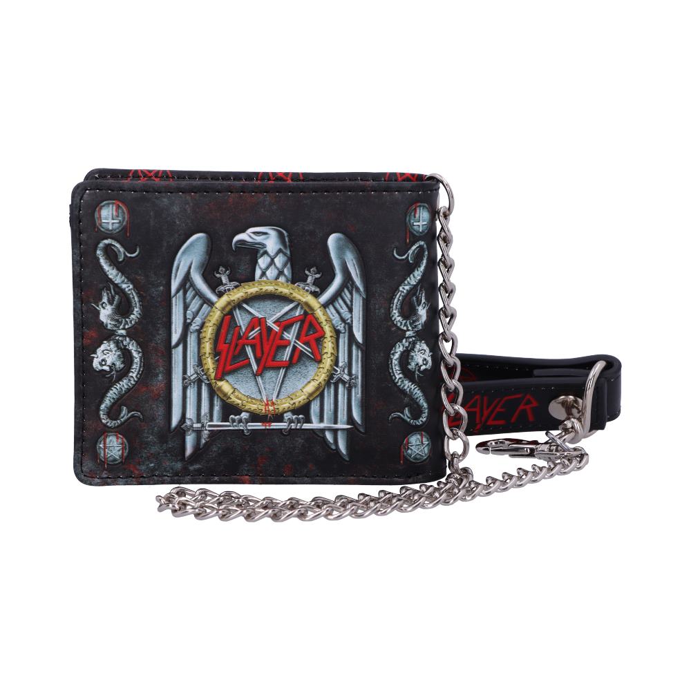 Nemesis Now Slayer Eagle Logo Embossed Wallet Purse (Black, 11cm)