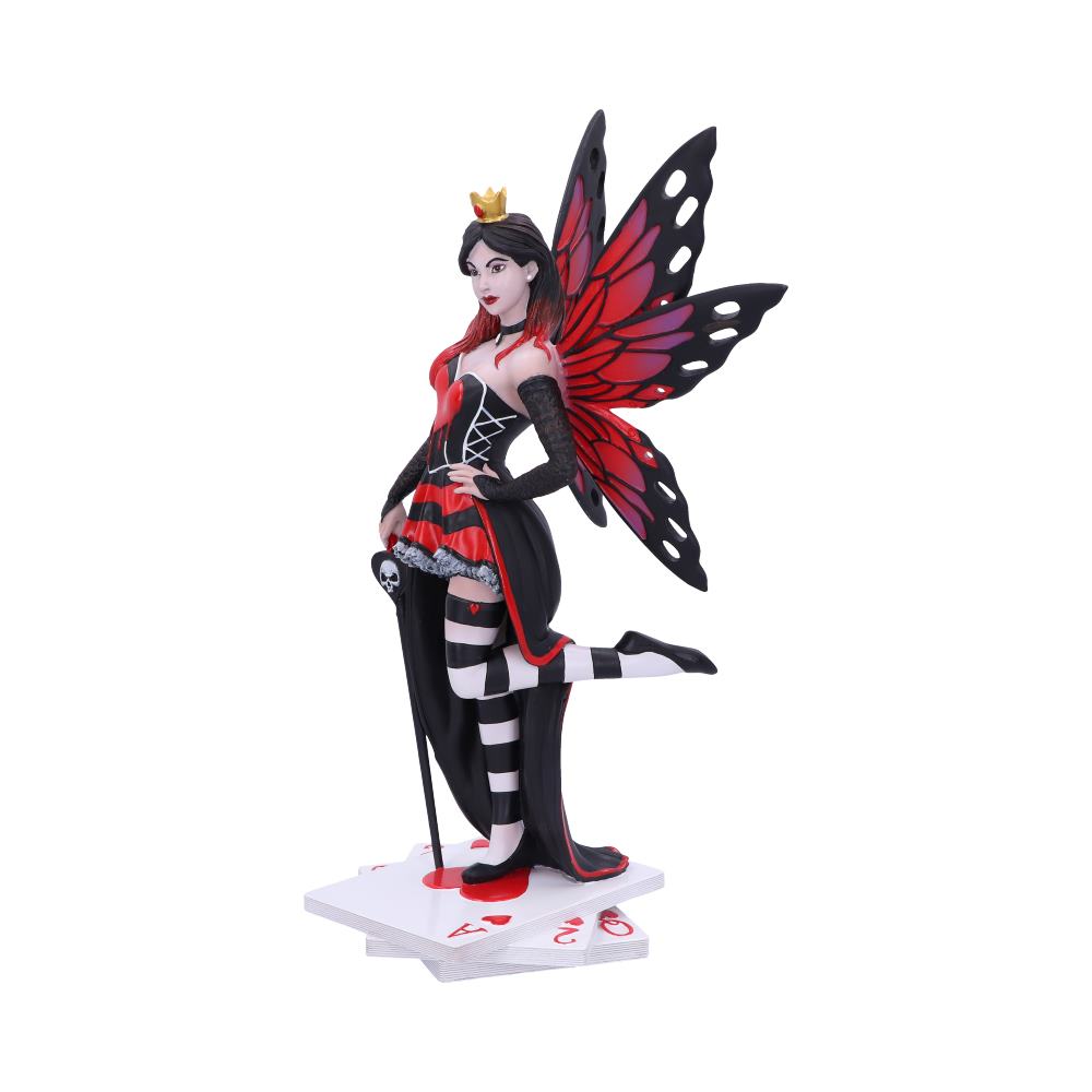 Nemesis Now Queen of Hearts Figurine, Red, 26cm