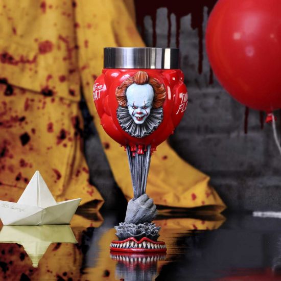 Nemesis Now Officially Licensed IT Chapter 2 Time to Float Goblet, Red, 19.5cm